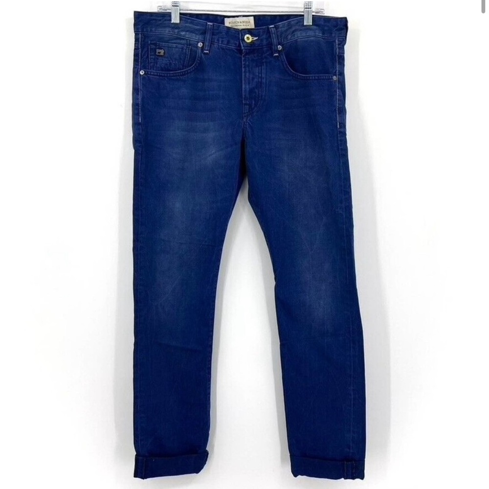 SCOTCH SODA MENS 32/34 REGULAR SLIM FIT RALSTON JEANS